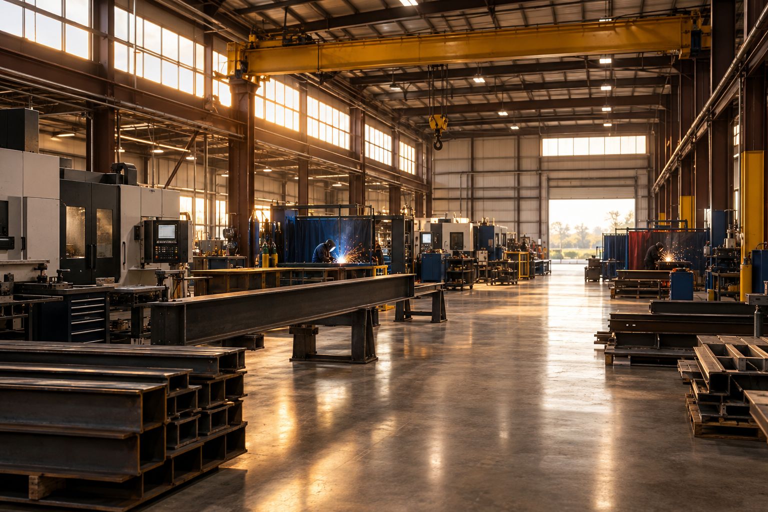 Inside a Midwestern manufacturing plant